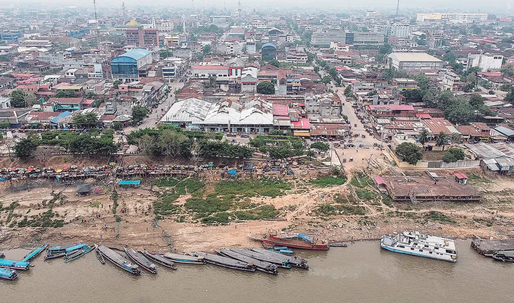 Los botes ya no prestan sus servicios en el muelle de Pucallpa. Sus dueños esperan que se reactive el turismo tras la pausa traída por la pandemia. (Foto: Aldair Mejía) Los botes ya no prestan sus servicios en el muelle de Pucallpa. Sus dueños esperan que se reactive el turismo tras la pausa traída por la pandemia. (Foto: Aldair Mejía)