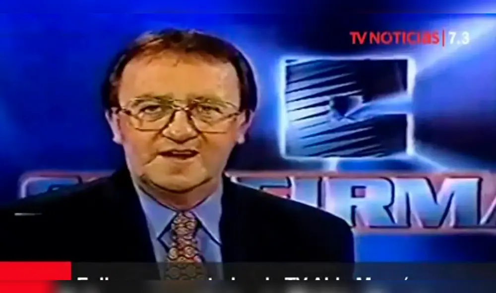 Aldo Morzan, 'El Caballero de la Noticia', falleció a sus 75 años [VIDEO]