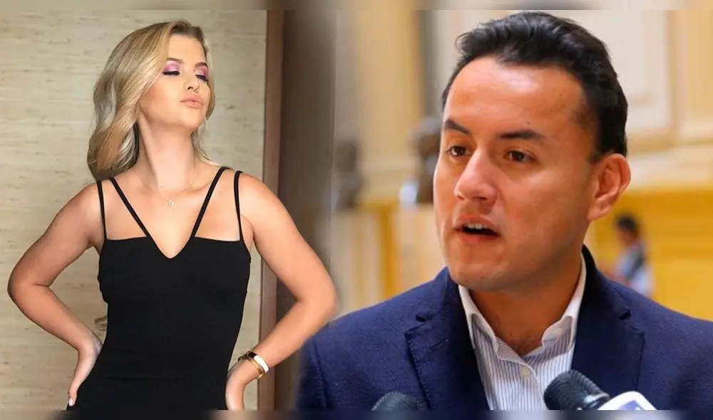 La joven empresaria dijo que lo tiene "muy chequeadito" al excongresista.