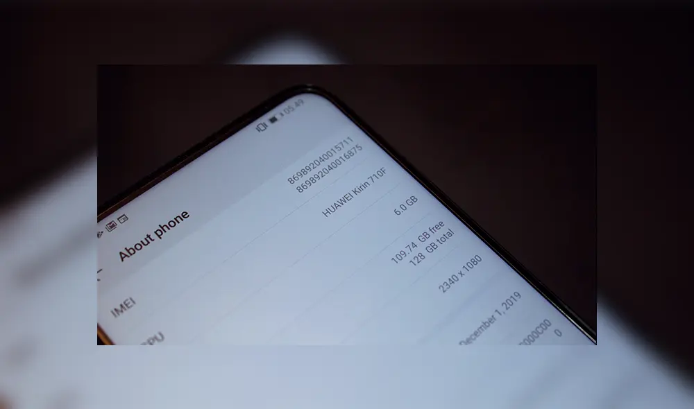 Tiene un procesador Kirin 710F, 6G memoria RAM y 128 GB de almacenamiento. | Foto: Carol Larrain