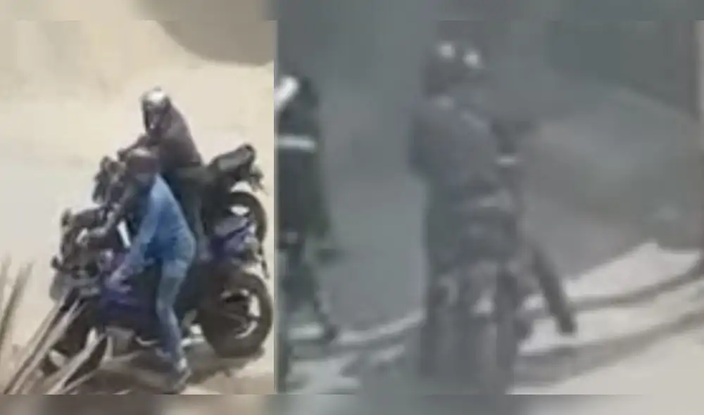 Ate Vitarte: Impactante asalto de 5 motorizados que robaron 10 mil soles de banco [VIDEO]