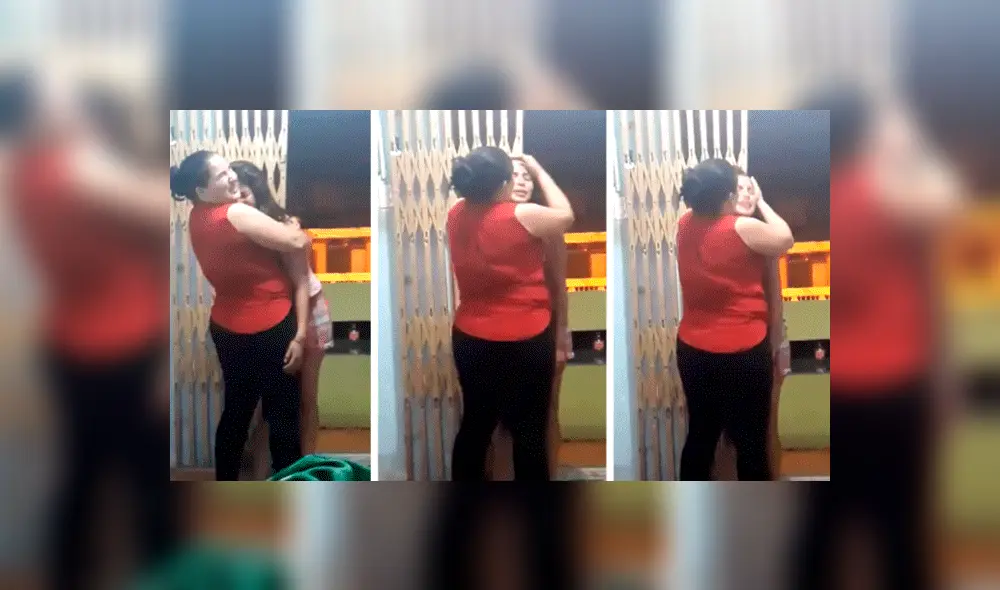 Facebook viral: chica es consolada por su progenitora, hasta una canción la hace cambiar 
