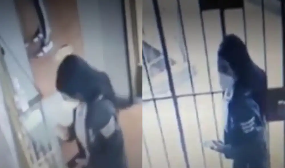 Joven roba 25 anillos de joyería en Jesús María. Foto: Captura América TV.