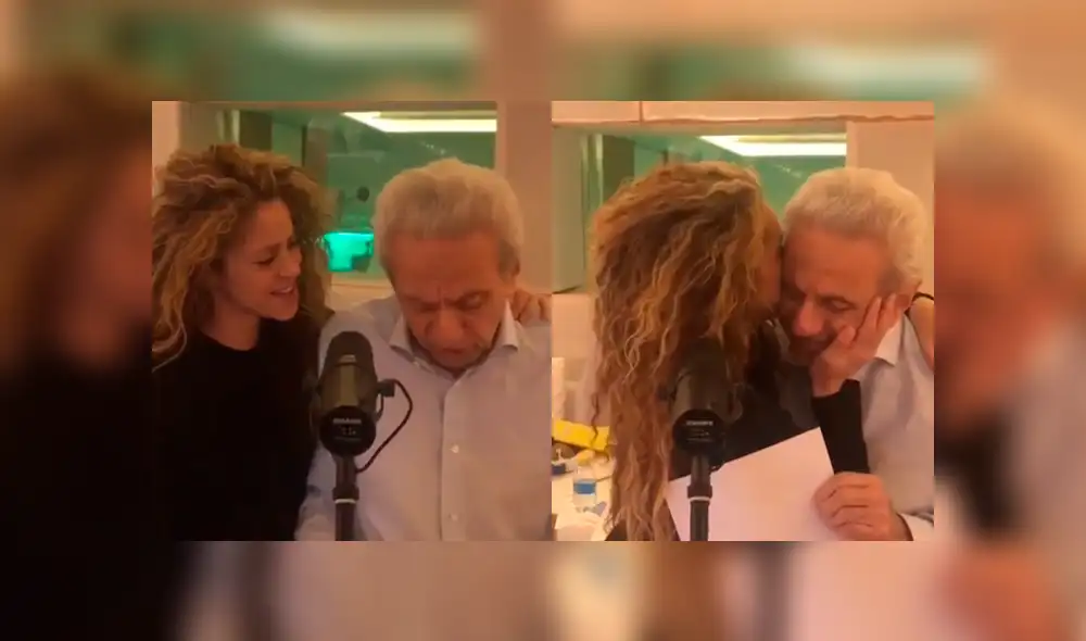 Shakira hace dueto con su papá celebrando los 87 años de su progenitor [VIDEO]