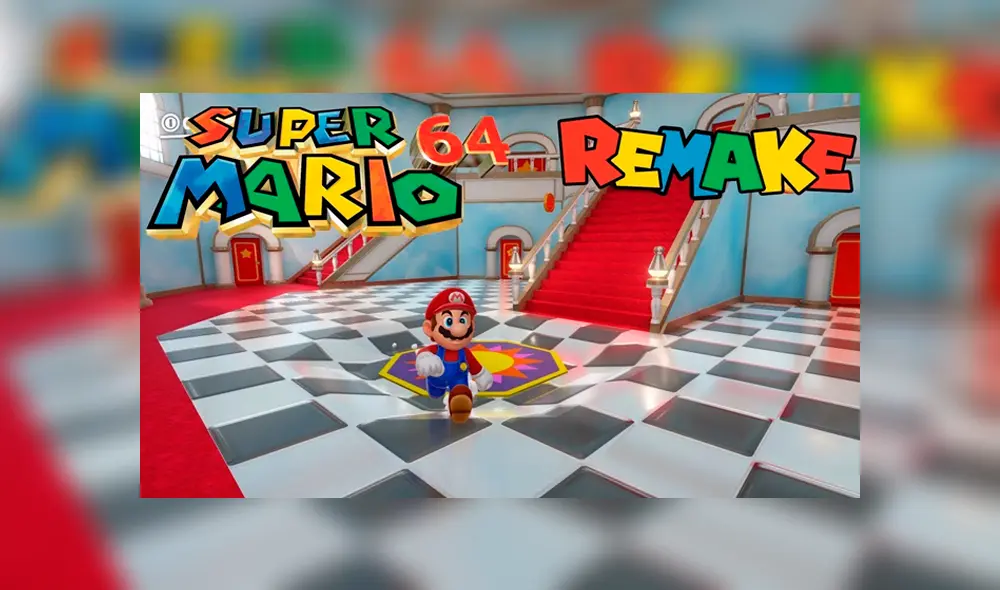 YouTube: remake de Super Mario 64 en PC [VIDEO]