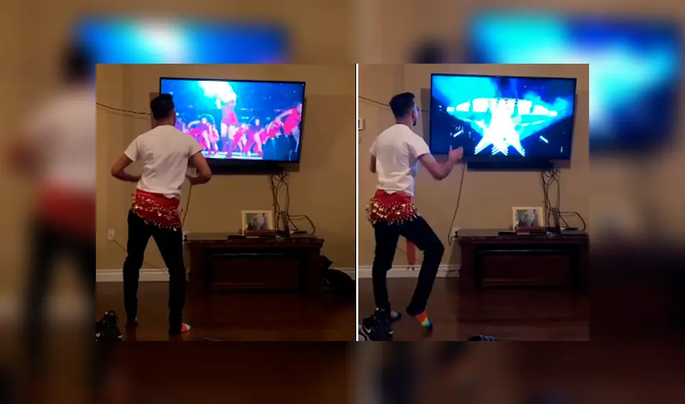 Video es viral en Facebook. Fanático de Shakira no pudo contener la emoción por la presentación de la cantante en el súper evento y protagonizó divertida escena Video es viral en Facebook. Fanático de Shakira no pudo contener la emoción por la presentación de la cantante en el súper evento y protagonizó divertida escena