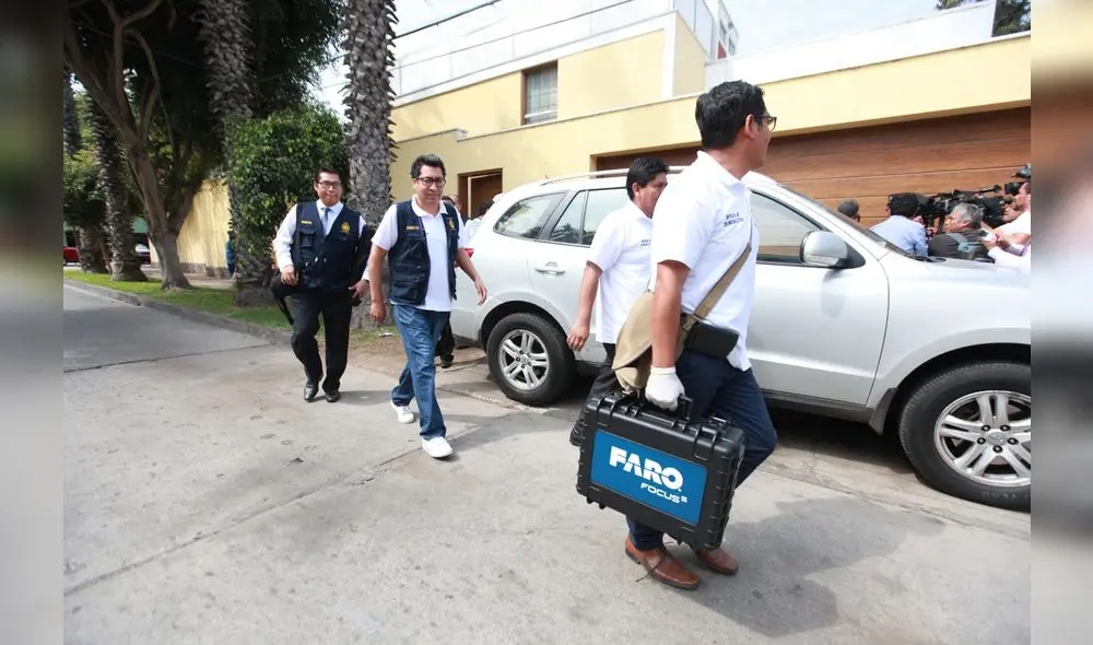 Ministerio Público reconstruye muerte de Alan García [FOTOS]