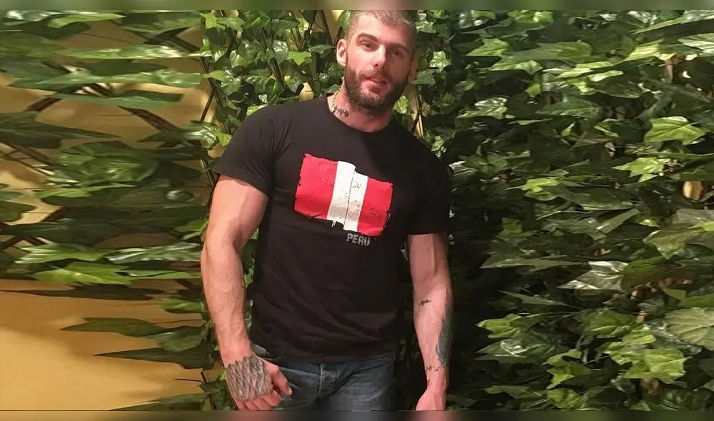 Greg Michel pide perdón a peruanos por colocar Escudo Nacional en su parte íntima