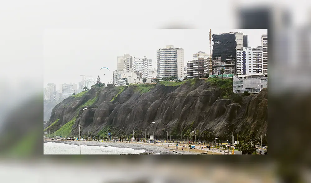 Intangible. Municipios ahora están impedidos de dar licencias de construcción en acantilados.