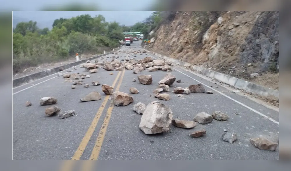 Los manifestantes incomunicaron las provincias de Cajamarca con la región Lambayeque. Foto: difusión