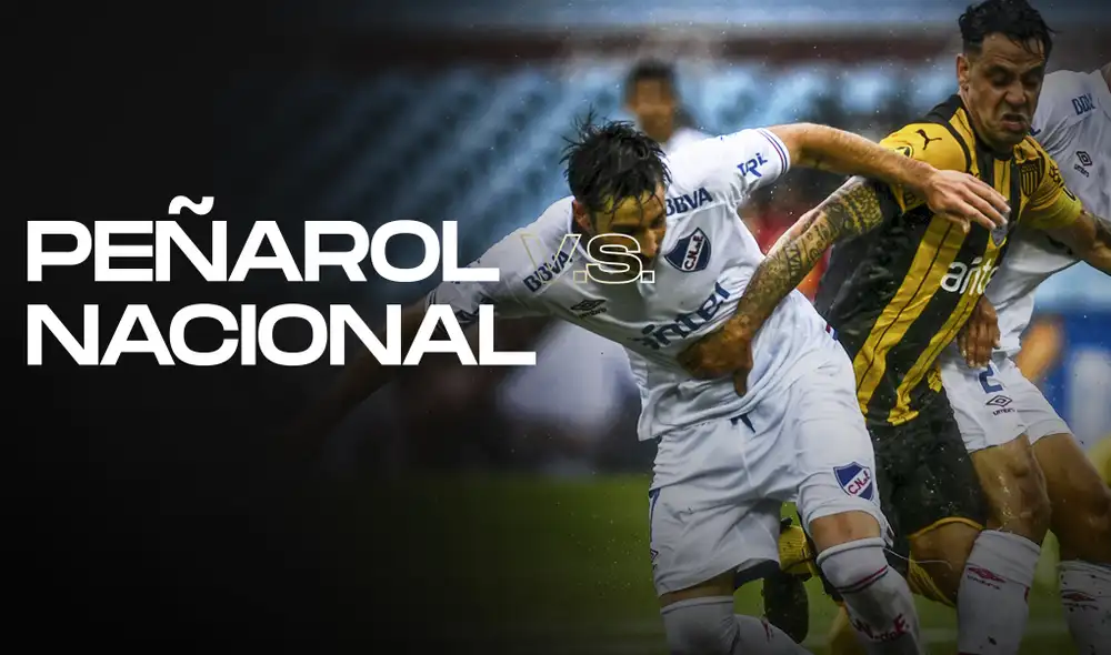 Nacional vs. Peñarol EN VIVO: a qué hora y en qué canal ver el clásico uruguayo. Gráfica: Fabrizio Oviedo/La República