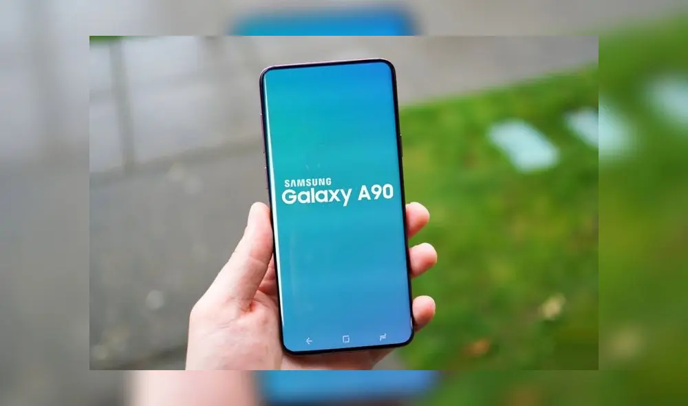 Galaxy A90 acompañaría al Galaxy S10 y el Galaxy Note 10 como los móviles 5G de la marca coreana.