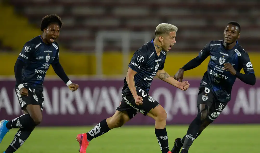 Independiente ganó con un gol de Tití Ortíz y clasificó a octavos. Foto: Conmebol Libertadores