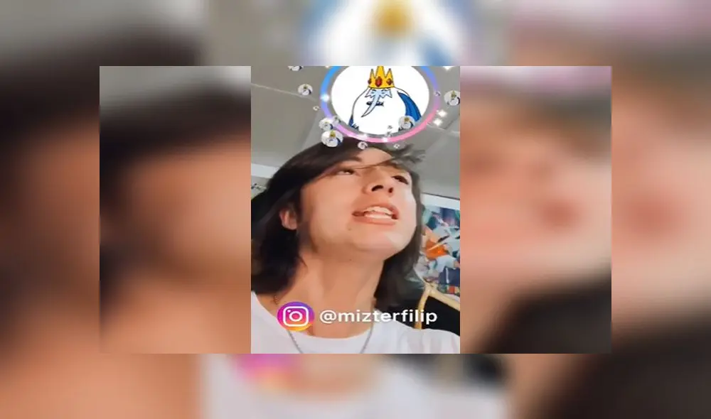 Desliza para descubrir a qué personajes se atrevió a imitar este joven en nuevo reto viral. Foto: Captura.