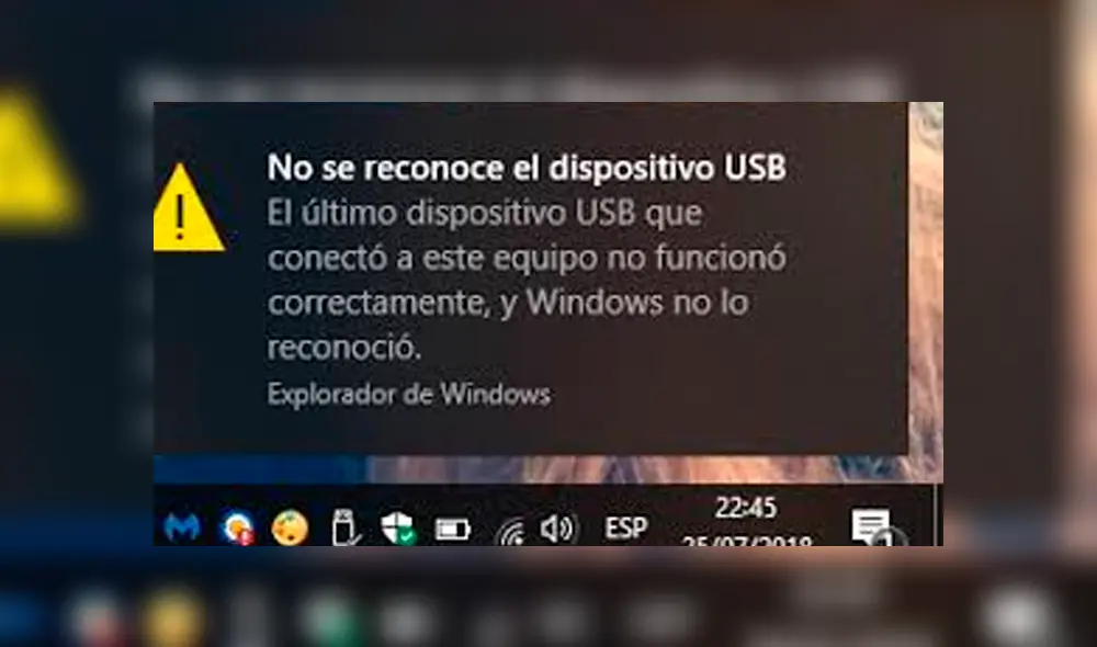 El no reconocimiento de un USB al ser conectado a la PC o laptop es un problema muy recurrente. Foto: Microsoft Community.