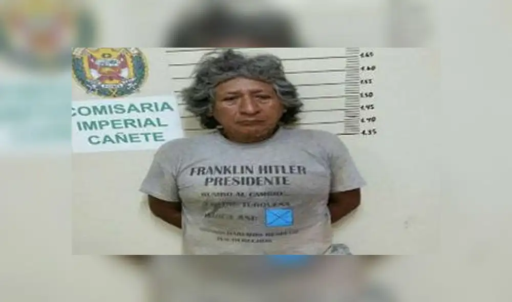 Responsable fue encontrado casi un año después del crimen en una precaria casa de Cañete. (Foto: Difusión)