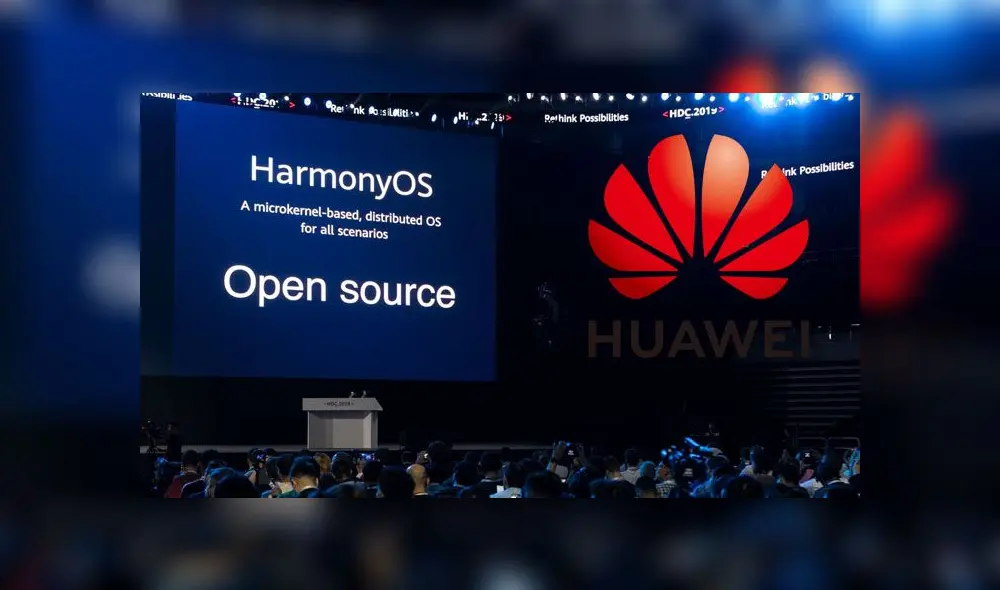 Huawei presentó oficialmente a Harmony OS.