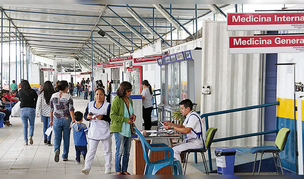 Funcionamiento. Por ahora el hospital sigue atendiendo.