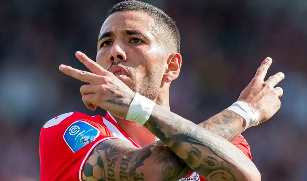 Sergio Peña anotó un gol y brindó las otras tres asistencias del Emmen FC.