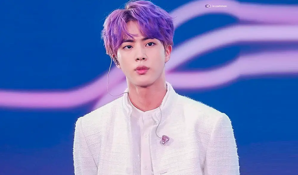 Jin en el Love Yourself, Speak Yourself Londres. Foto: Big Hit