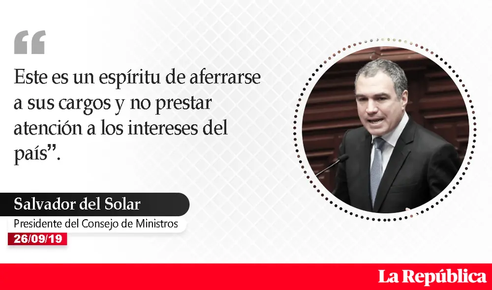 Salvador del Solar: las frases que dejó su respuesta al Congreso por archivo de proyecto Salvador del Solar: las frases que dejó su respuesta al Congreso por archivo de proyecto