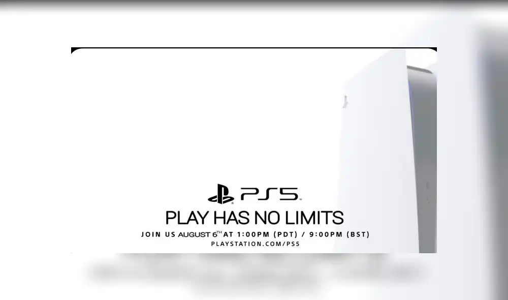 Evento de PS5 podría realizarse el 6 de agosto, según filtración. Foto: Martim vía Twitter.