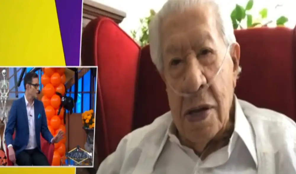 Ignacio López Tarso revela que vive conectado a un tanque de oxígeno por problemas para respirar