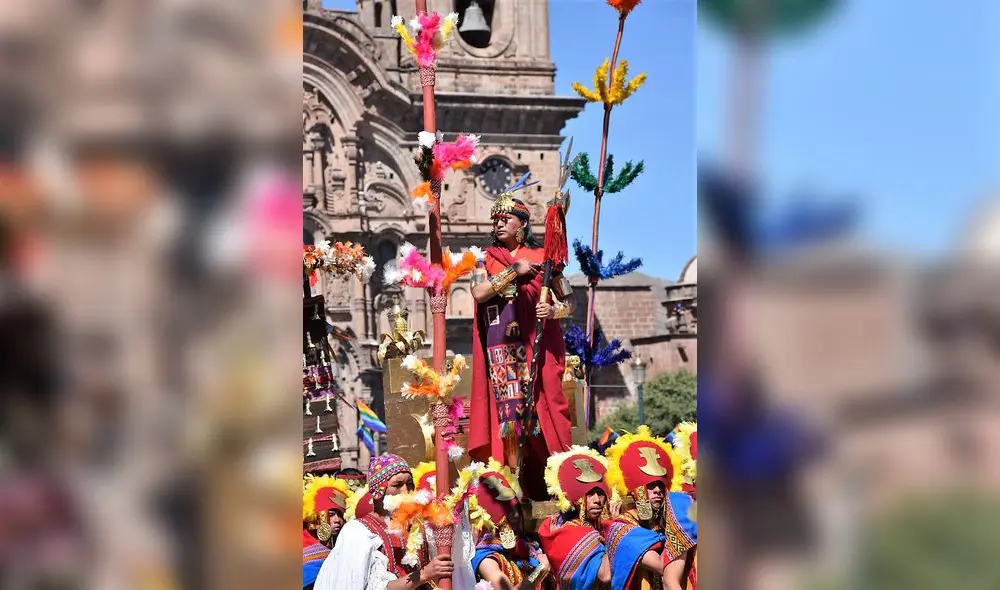 David Ancca, el inka 2019. Foto: Jazmín Lezama.