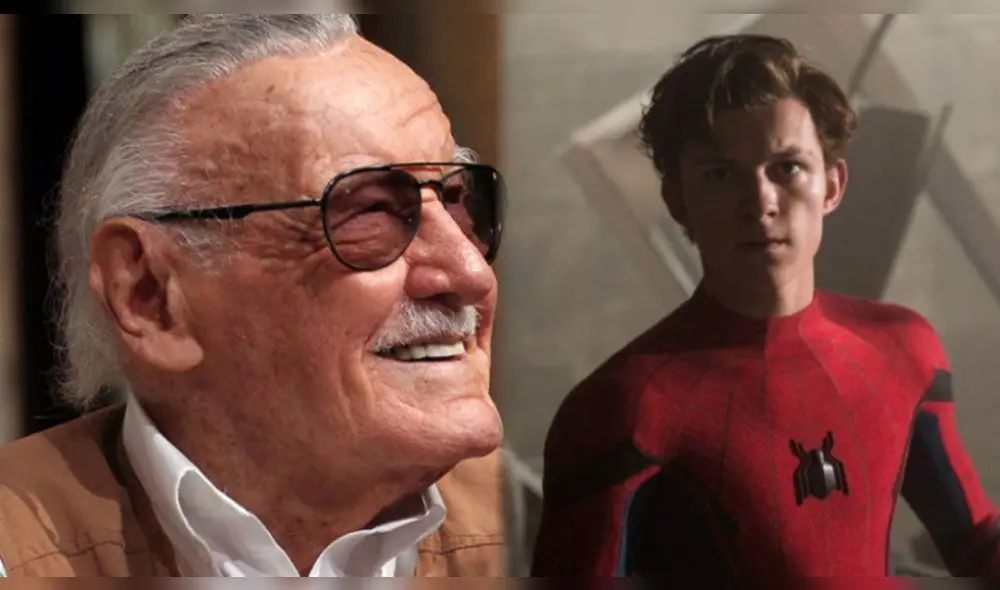 Stan Lee no aprobó a Tom Holland como Spider-Man. Créditos: Marvel/composición