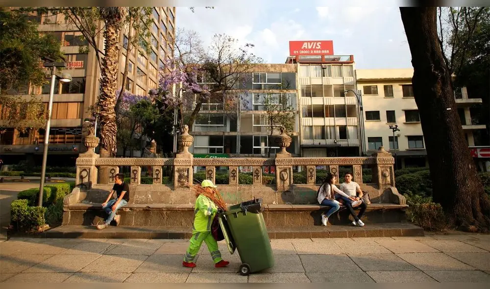Las calles de Ciudad de México lucen vacías debido al coronavirus. (Foto: Reuters)