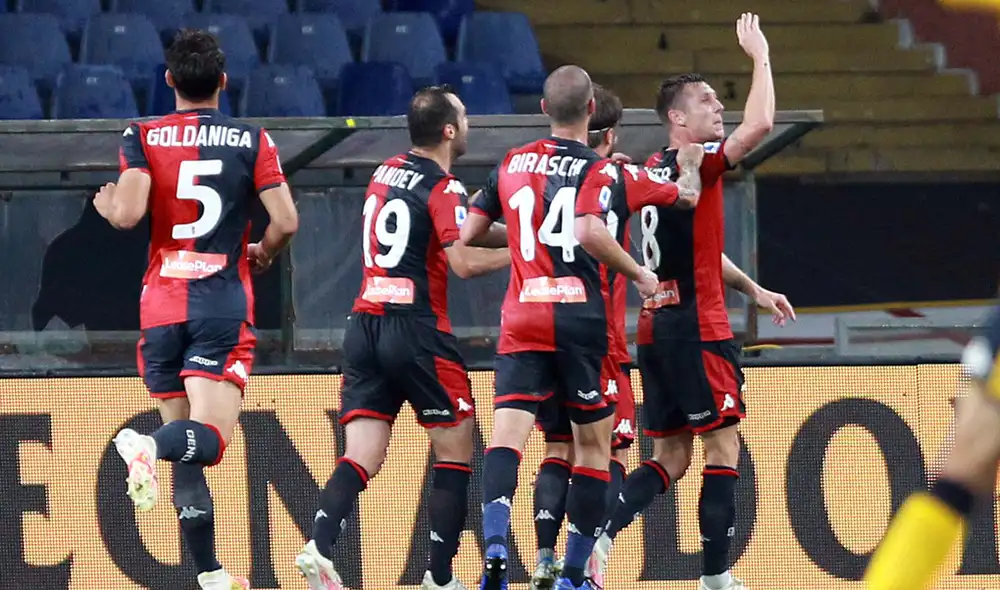 Inter vs. Genoa por la Serie A. | Foto: Genoa