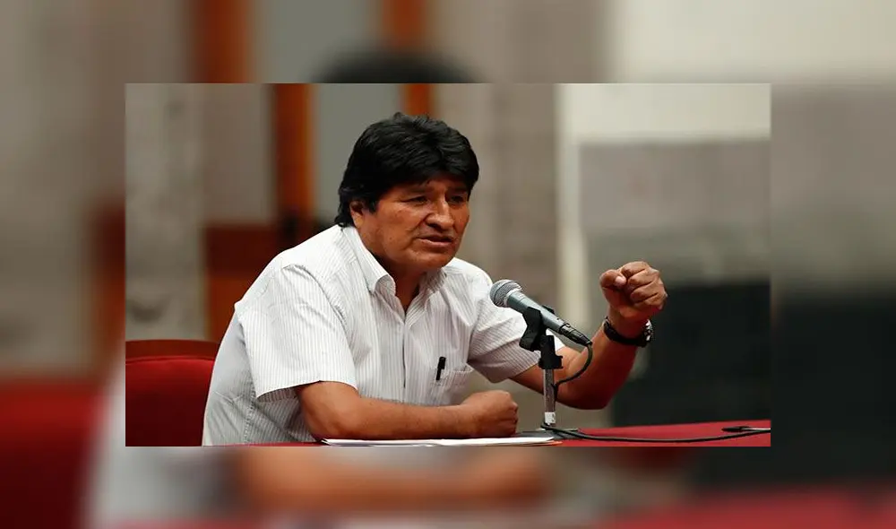 Evo Morales ha afirmado en varias ocasiones que sigue "en lucha" y no descarta volver próximamente a Bolivia. Foto: EFE