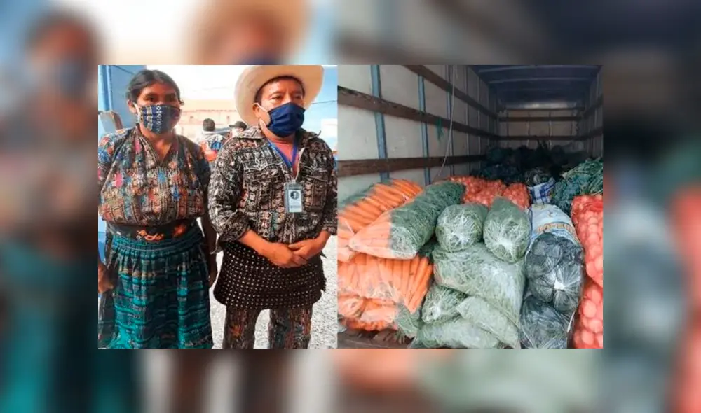 Pareja de ancianos agricultores donaron sus cosechas a familias afectadas por la cuarentena debido a la COVID-19. Foto: Crónica Pareja de ancianos agricultores donaron sus cosechas a familias afectadas por la cuarentena debido a la COVID-19. Foto: Crónica