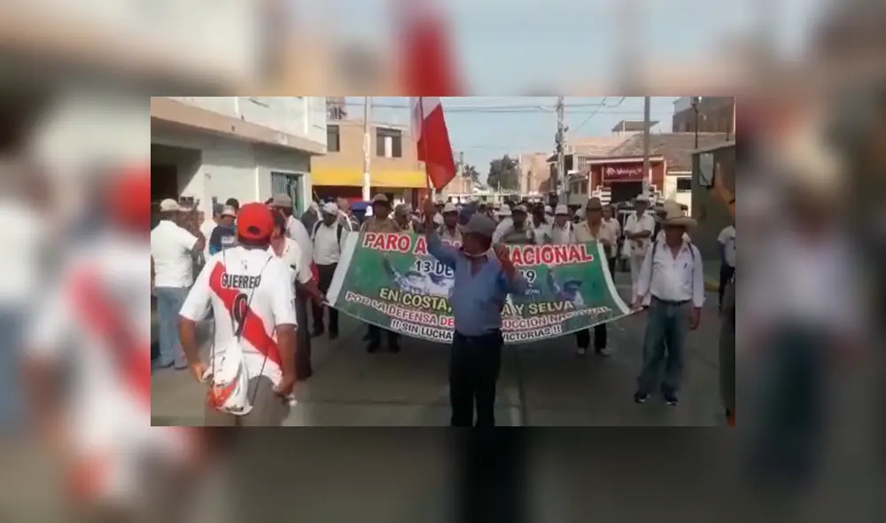 Paro agrario: Así se va desarrollando la protesta en diferentes zonas ...