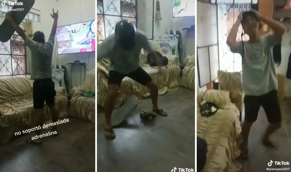 El video ha sumado más de tres millones de visualizaciones en TikTok. Foto: composición LR/captura de TikTok/@pieroyss2007. El video ha sumado más de tres millones de visualizaciones en TikTok. Foto: composición LR/captura de TikTok/@pieroyss2007.