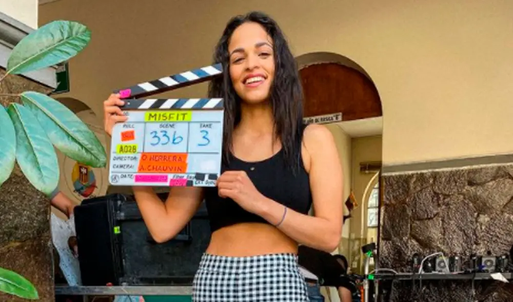 Rayza Ortiz viajó a Ecuador para formar parte del elenco de la nueva película de Enchufe TV. Foto: @raysaortizv Instagram