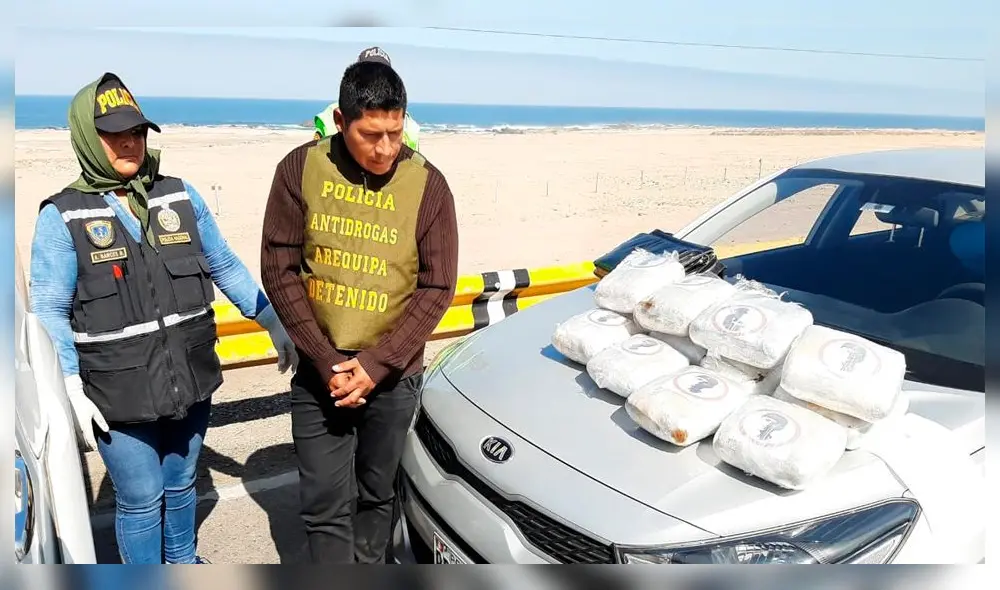 Arequipa. Teodosio Torres Calixto fue detenido en la carretera Panamericana, a la altura de Atico.