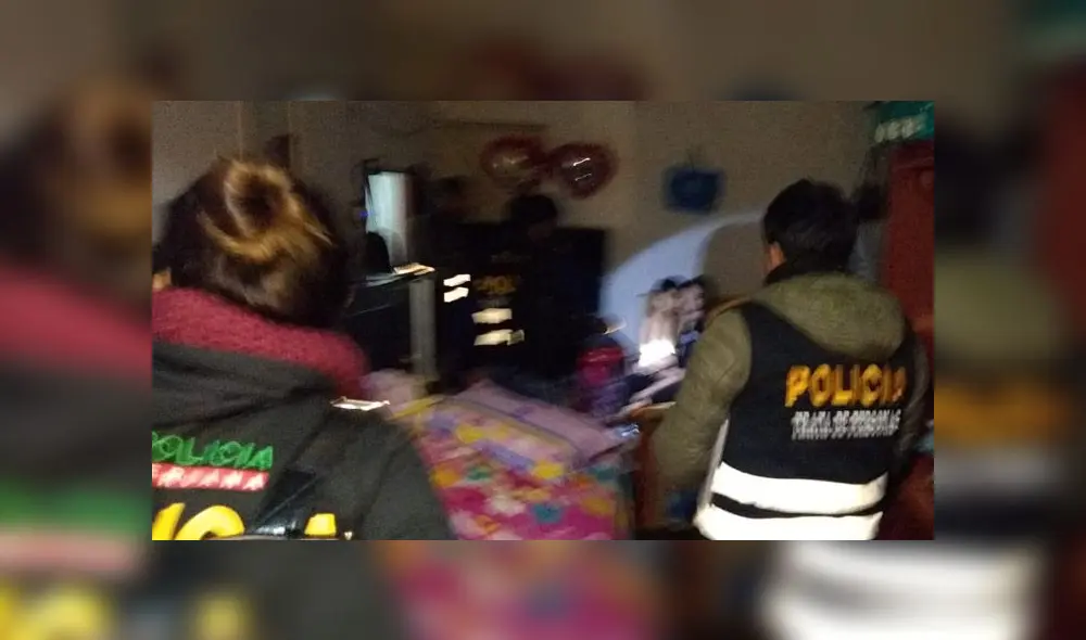 En operativo se allanó tres inmuebles en SJL y SJM donde se detuvo a los sospechosos y algunas víctimas. (Foto: Policía Nacional) En operativo se allanó tres inmuebles en SJL y SJM donde se detuvo a los sospechosos y algunas víctimas. (Foto: Policía Nacional)
