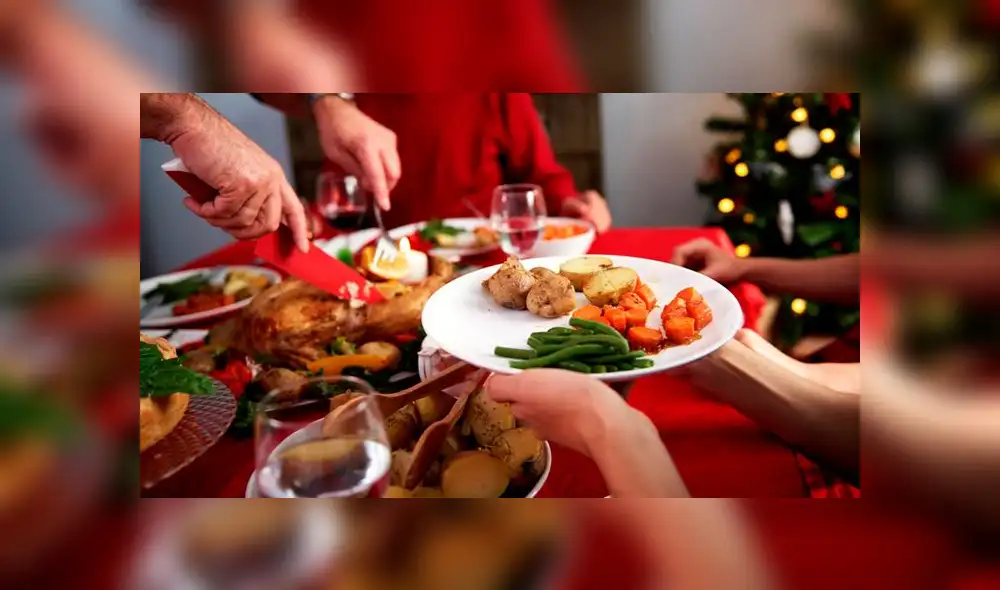 Especialistas recomiendan cena navideña saludable