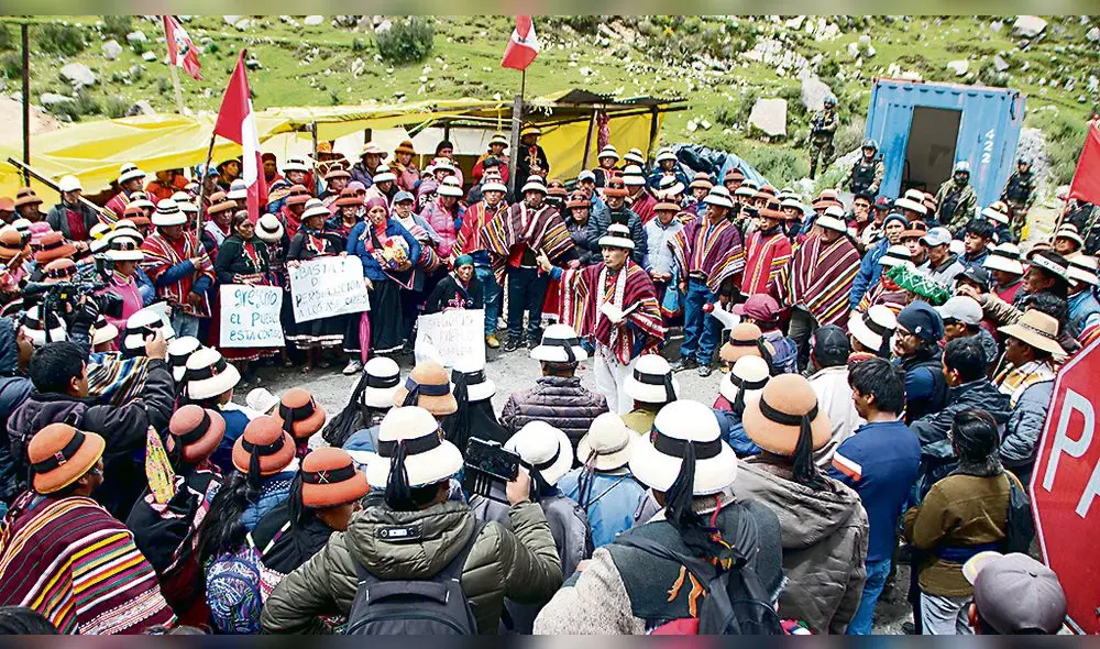 Apurímac: Se trunca diálogo entre comuneros y MMG Las Bambas