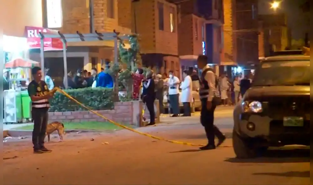 Los vecinos oyeron cerca de 20 disparos. (Foto: Captura video) Los vecinos oyeron cerca de 20 disparos. (Foto: Captura video)