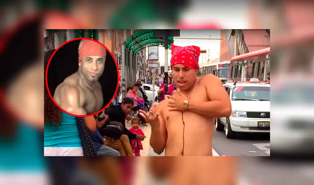 YouTube viral: peruano imita a Ricardo Milos y sale a bailar semidesnudo en calles de Lima [VIDEO]