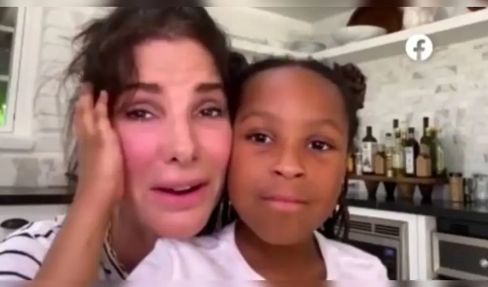 Laila, hija adoptiva de la estrella, también tuvo unas palabras para la trabajadora de salud. (Foto: Captura)