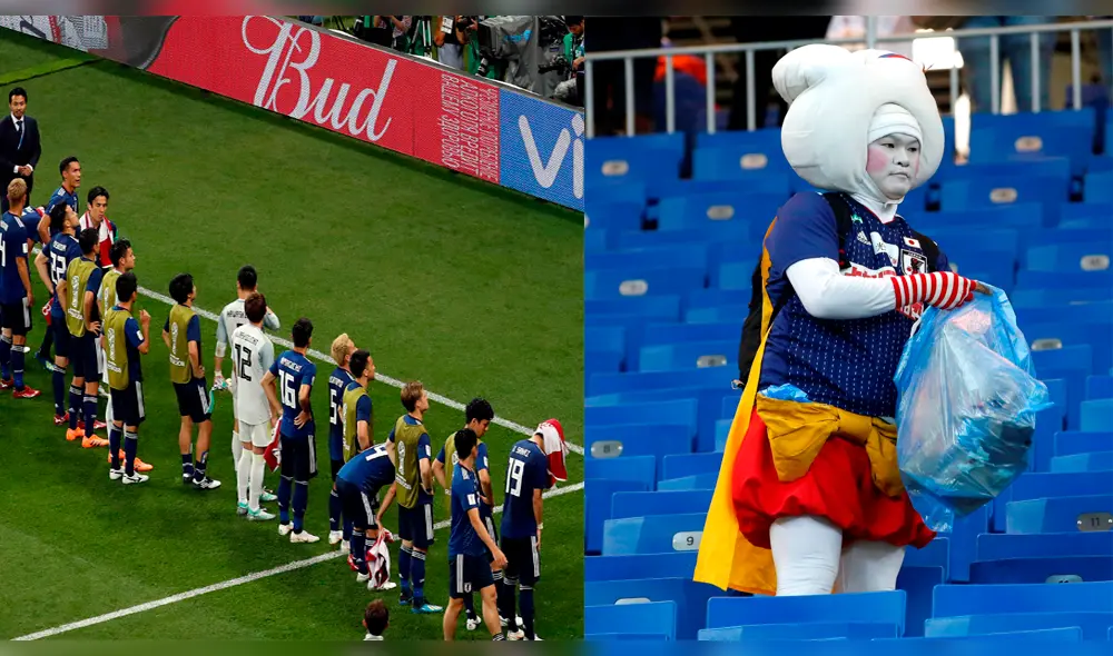 La foto del vestuario de la selección japonesa que conmueve al mundo