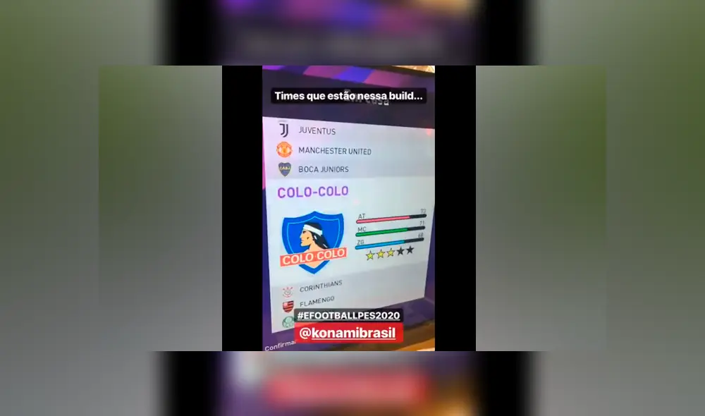 Universitario de Deportes estaría confirmado para la demo de PES 2020 [FOTOS Y VIDEO]