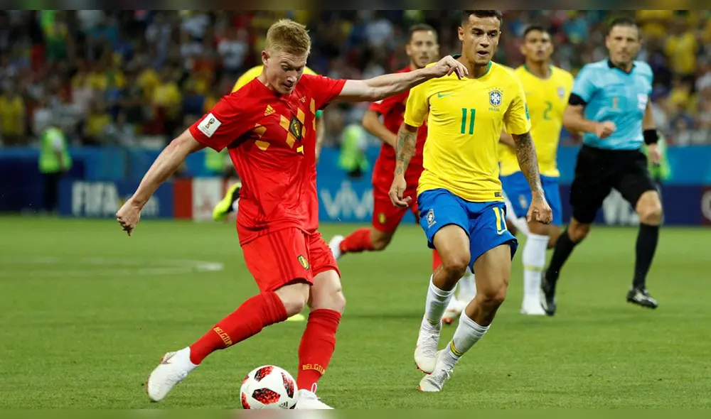 Brasil vs Bélgica: golazo de De Bryune para el sorpresivo 2-0 | VIDEO