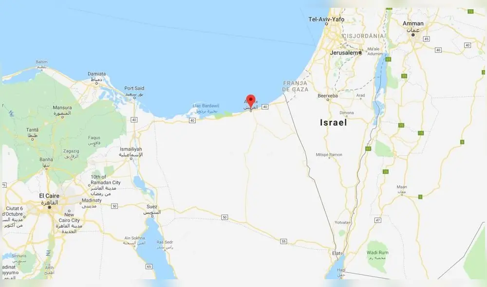 Ataque yihadista deja siete policías muertos en Egipto Ataque yihadista deja siete policías muertos en Egipto