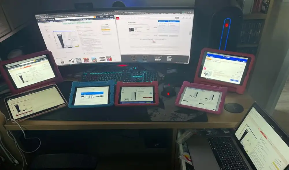 Aunque la PS5 ya fue lanzada en todo el mundo, hay pocas unidades disponibles. Foto: Birmingham Mail