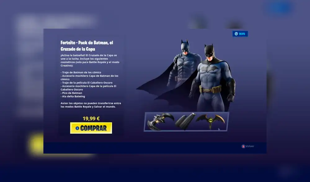 Pack de Batman.