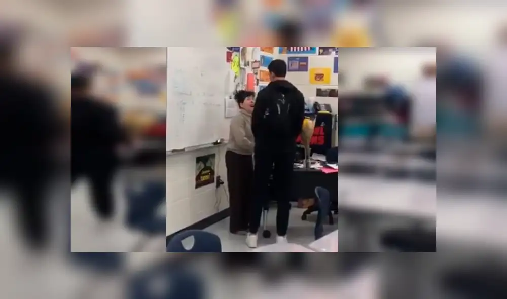 Vía Facebook. Joven se enteró de la gran noticia y quiso sorprender a su profesora con un bonito detalle para agradecerle, pero el sorprendido fue él con la singular reacción de la maestra